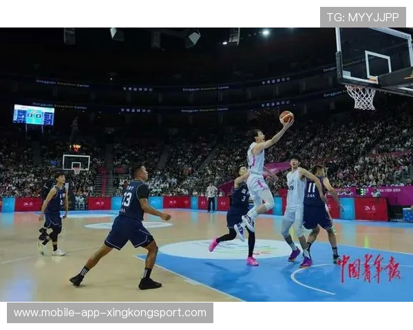 全运会男篮：党瑞博快攻上篮打进，天津领先中国澳门47分